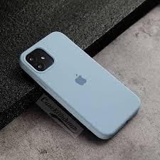 Silicone case iPhone 15 Pro baby plava