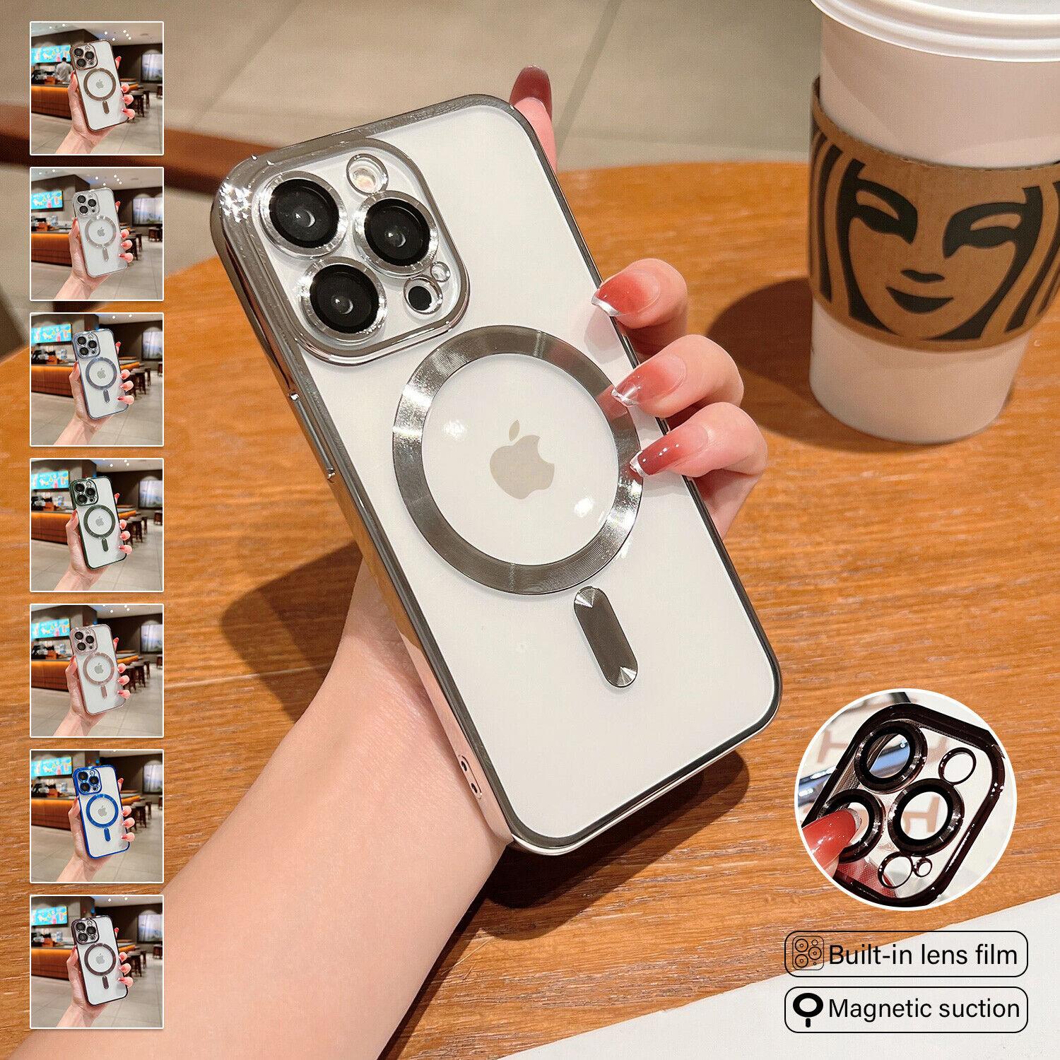 Magsafe premium maska srebrena iPhone 15 Pro
