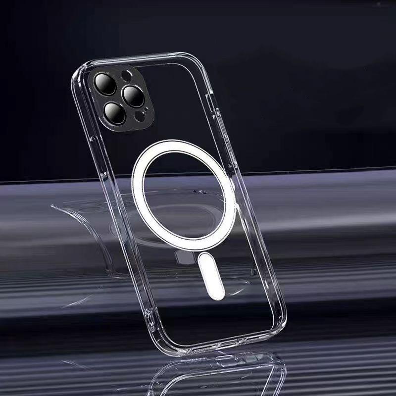 Magsafe staklena maska sa zastitom za kameru iPhone 15 Pro