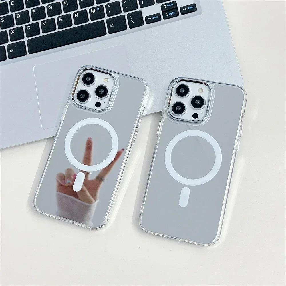 Mirror magsafe maska iPhone 15 pro
