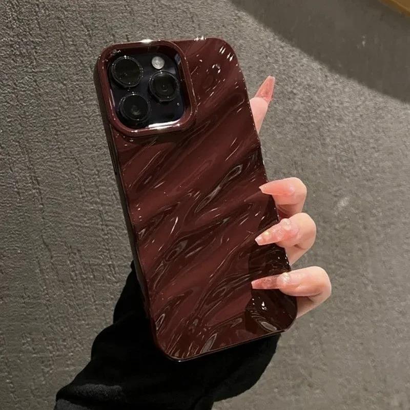 Bordo Wave Maska iPhone 15 Pro