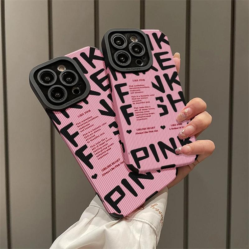 Pink maska iPhone 15 pro