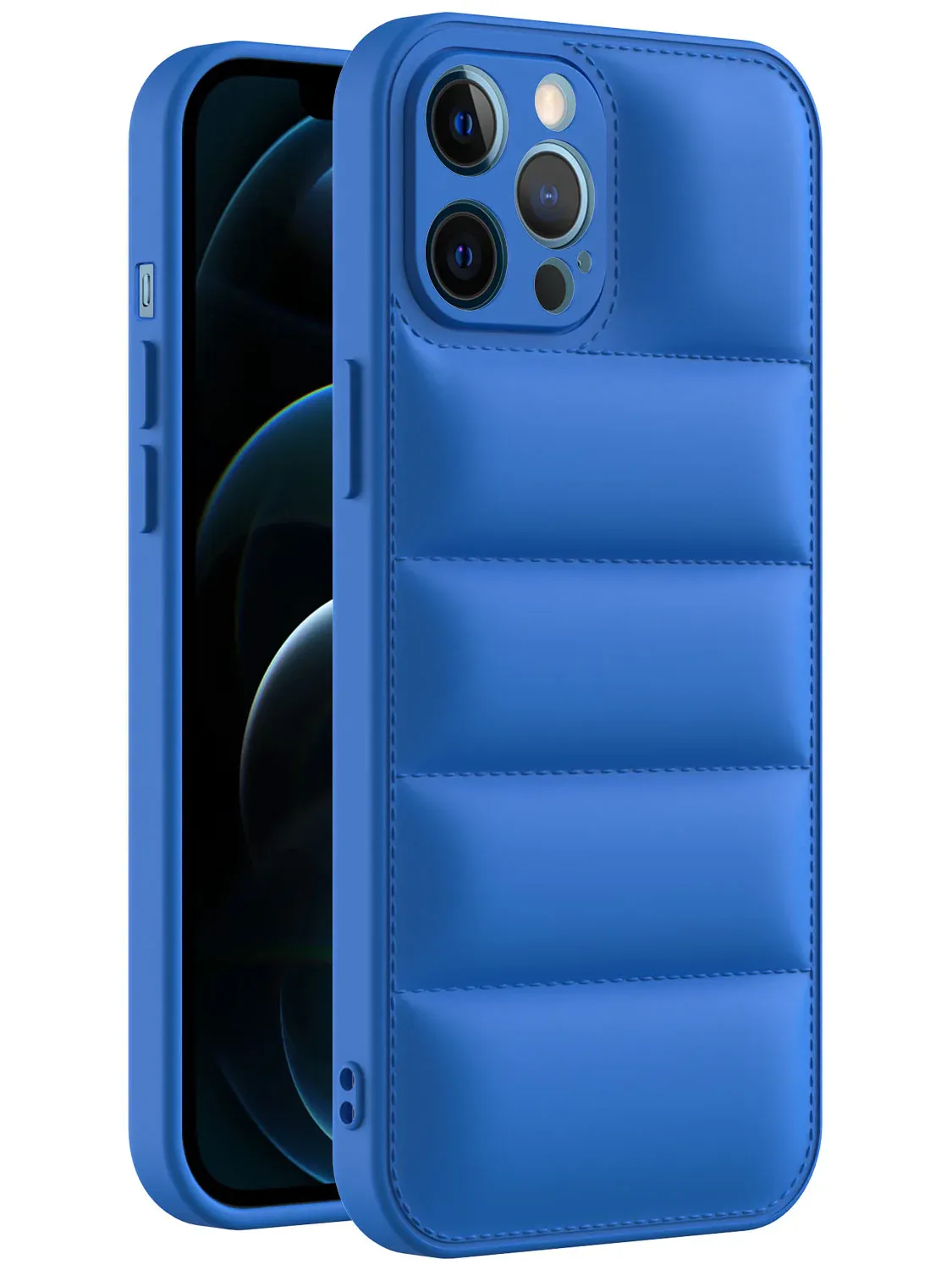 Puffer maska plava iPhone 15 Pro