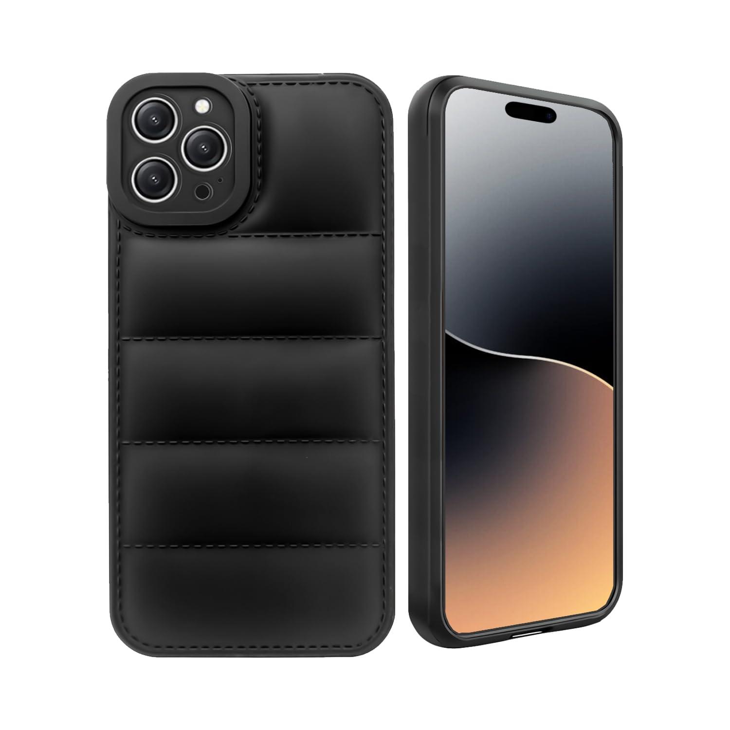 Puffer maska crna iPhone 15 Pro